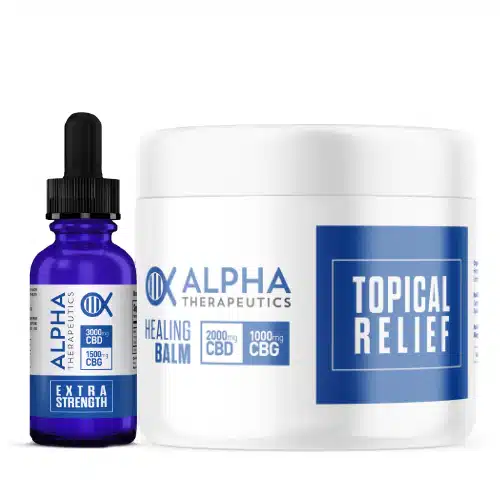 alpha therapeutics extra strength cbd and healing balm