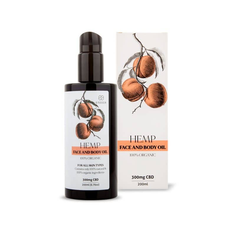 endoca cbd face and body oil