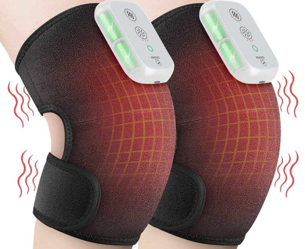 Comfier Heated Knee Brace Wrap with Massage