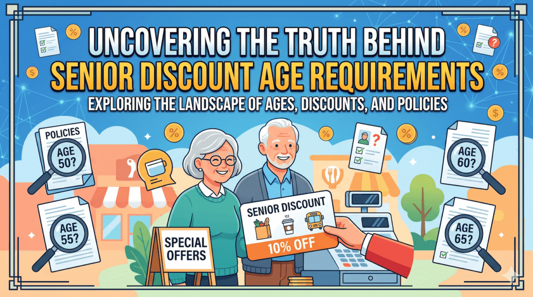 Uncovering The Truth Behind Senior Discount Age Requirements