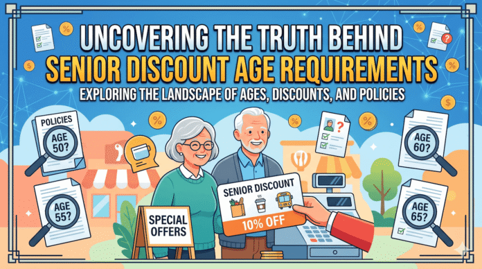 Uncovering The Truth Behind Senior Discount Age Requirements