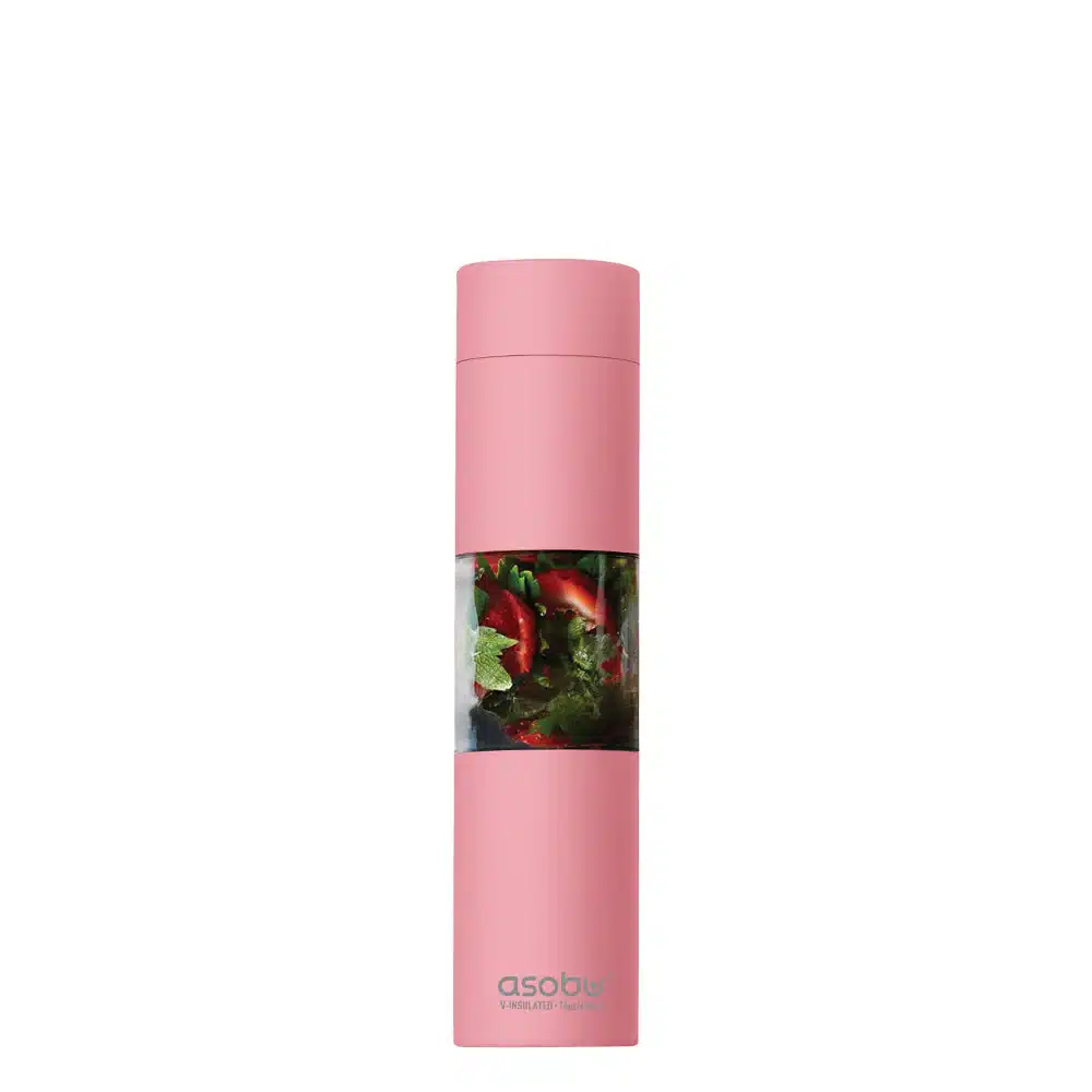 Asobu Pink Flavour U See Water bottle 1