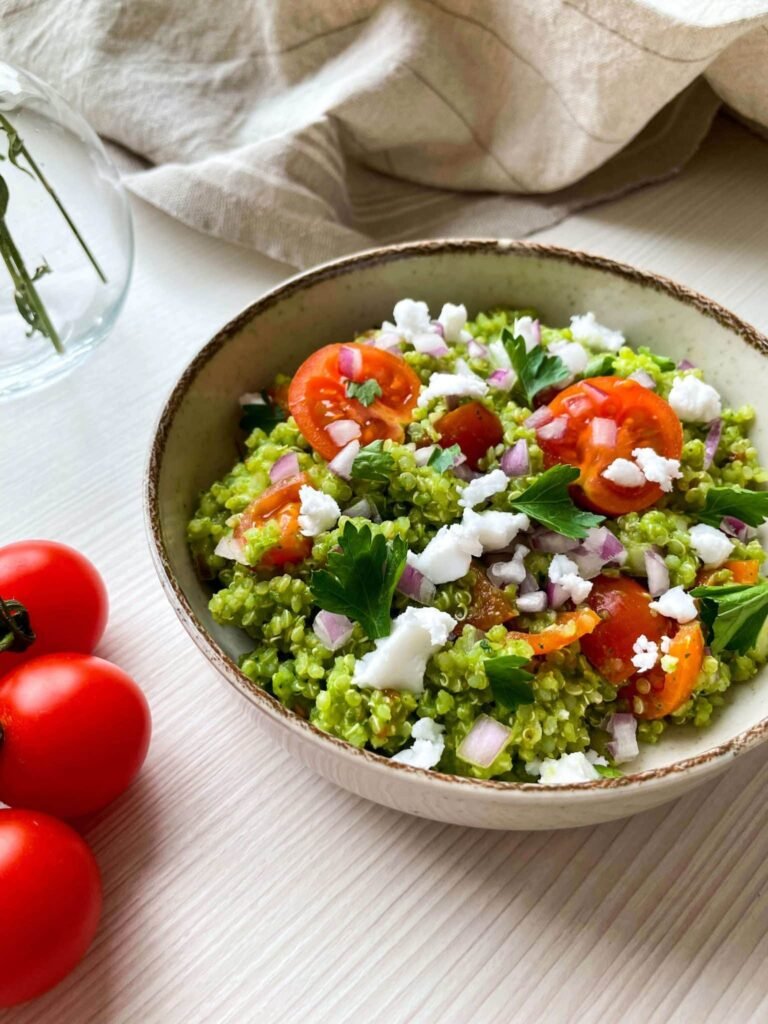 Avocado Goddess Green Quinoa: A Vibrant and Delicious Salad