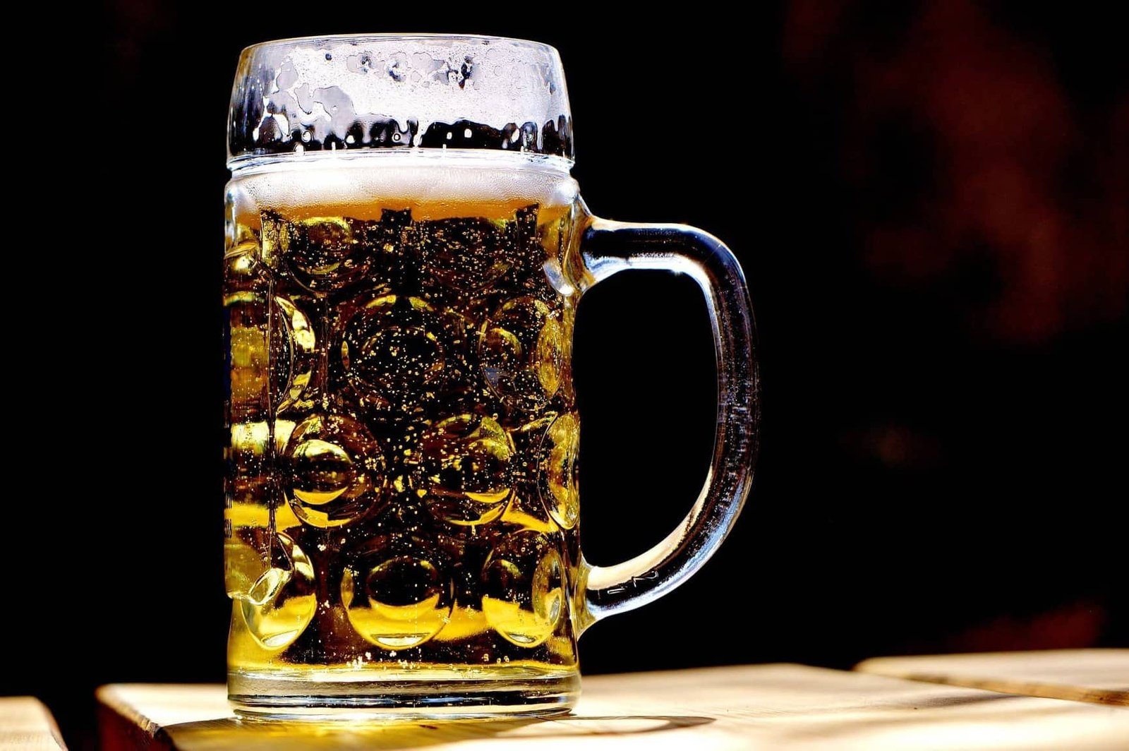 tall bottle of beer