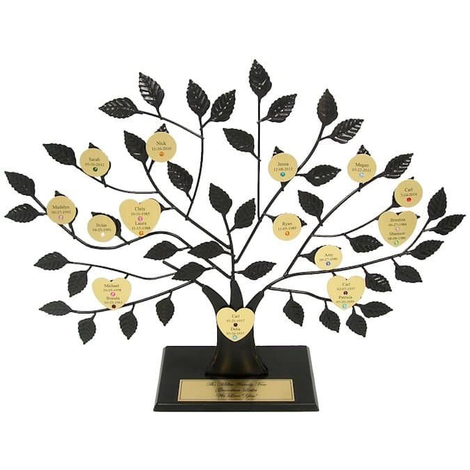 LoveisaRose Engraved Family Tree Gift 1