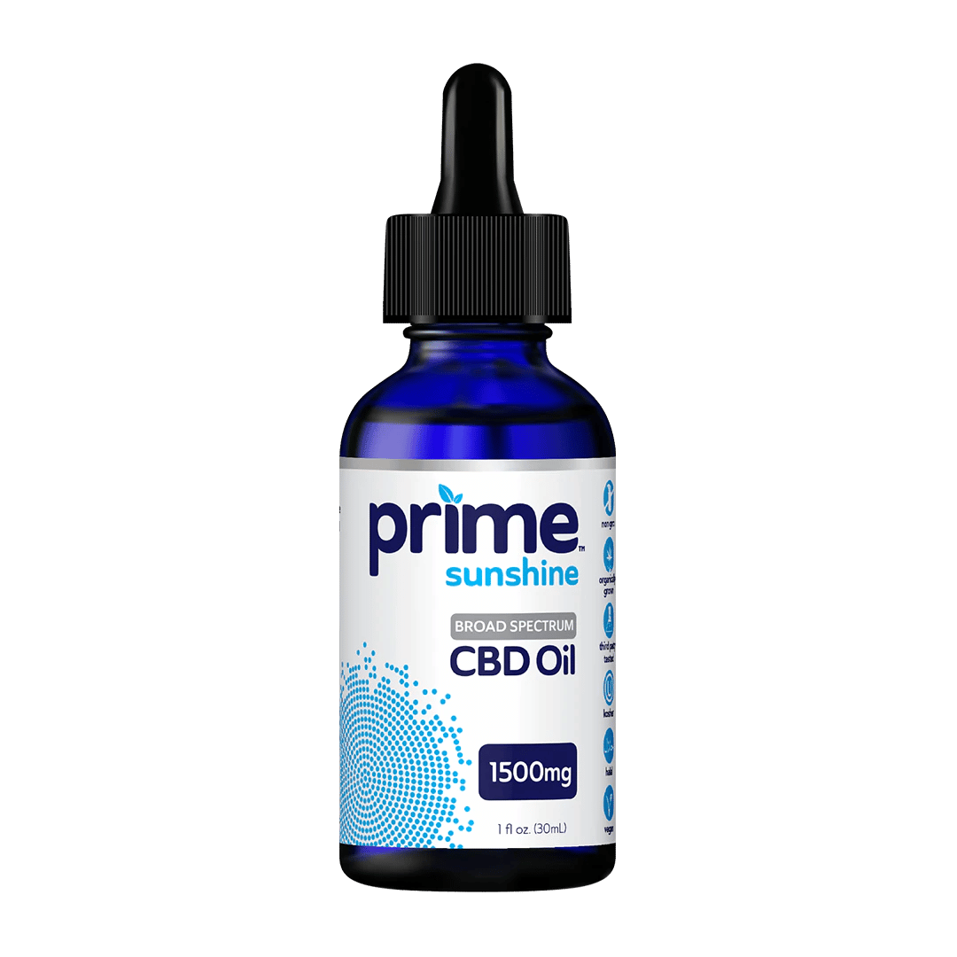 6 Best CBD Tinctures To Keep You Active During The Day 6 Prime Sunshine broad spectrum