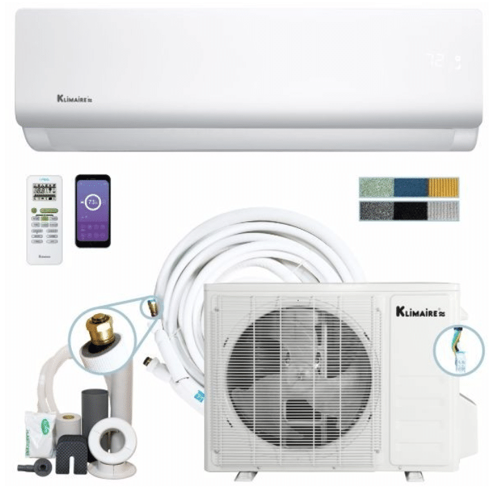 The Perfect Mothers' Day Gifts For Seniors: Show Appreciation In Style 4 Heat and Cool Klimaire DIY Ductless Mini Split Heat Pump Air Conditioner