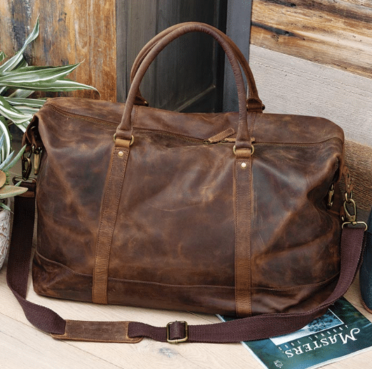 Best Holiday Gift Guide for Seniors 2023 45 CHESTNUT WEEKENDER BAG