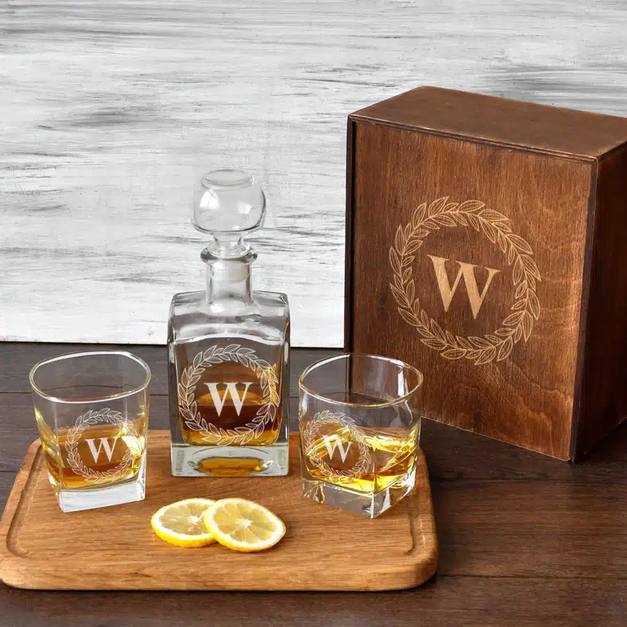 Stethems Whiskey Decanter 1