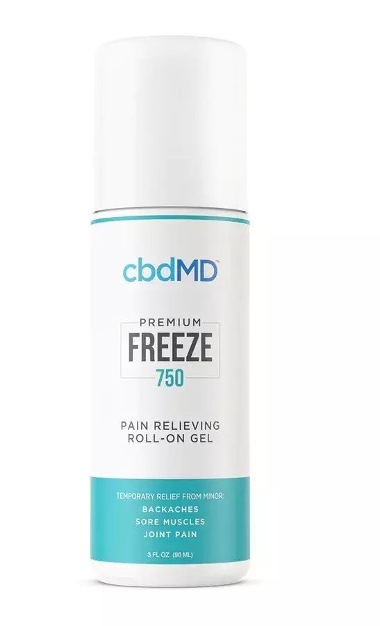 Best Holiday Gift Guide for Seniors 2023 49 cbdmd cbd freeze roller