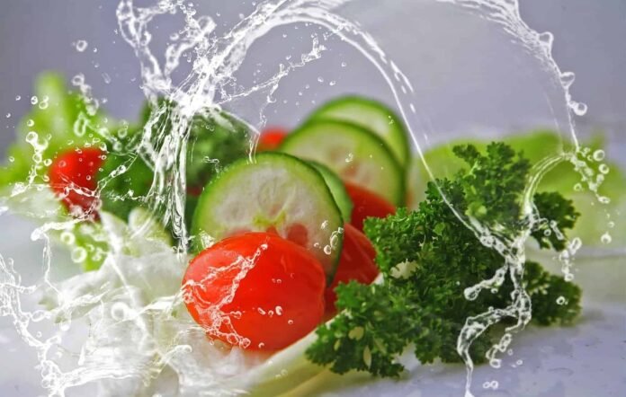gout diet - salad