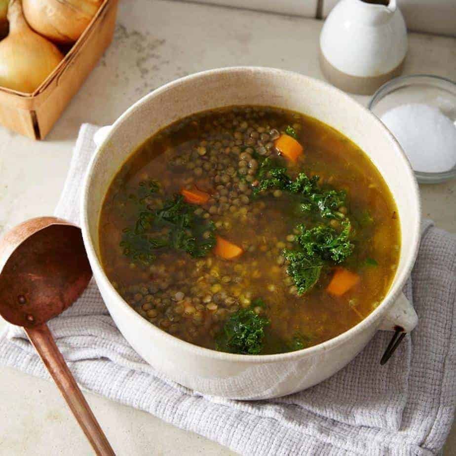 lentil kale