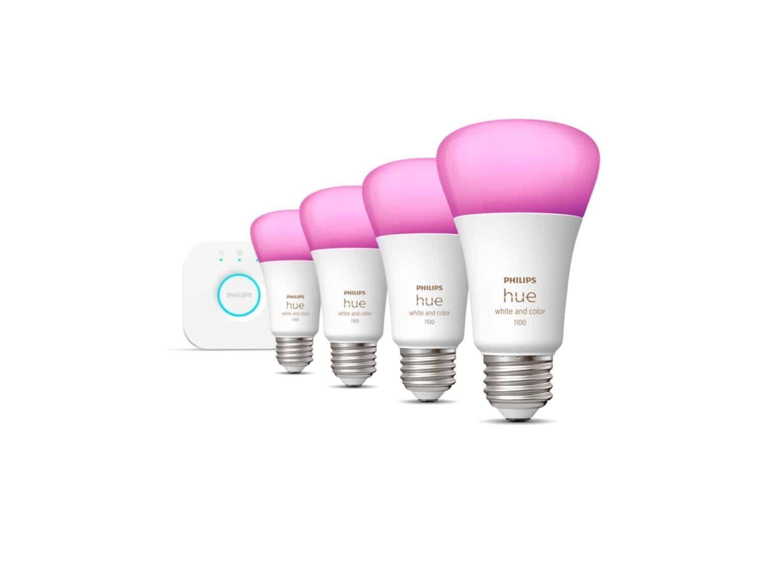 How Lighting Can Improve Safety in Your Home Environment 2 philips hue LED starter kit