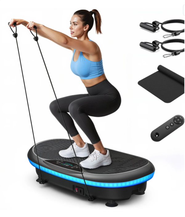CV55 Curved 4D Low-Impact Vibration Plate