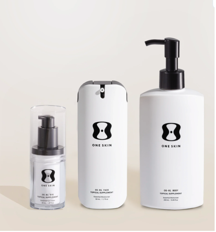 The OneSkin Head-to-Toe Skin Health Trio