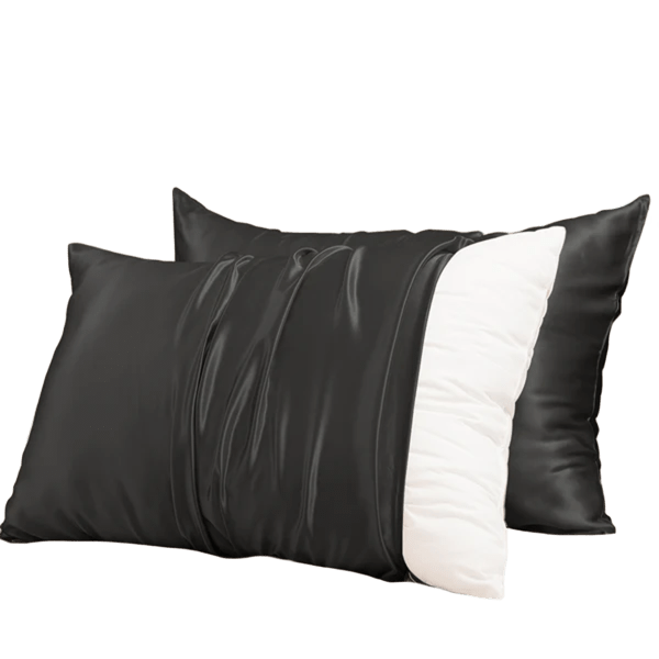 Promeed - Black_Silk_Pillowcase