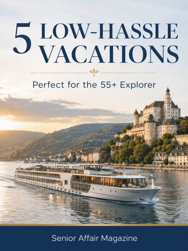 From European river cruises to national park train tours—travel without the stress. When to go & why each one works. No stairs. No stress. Just joy. 