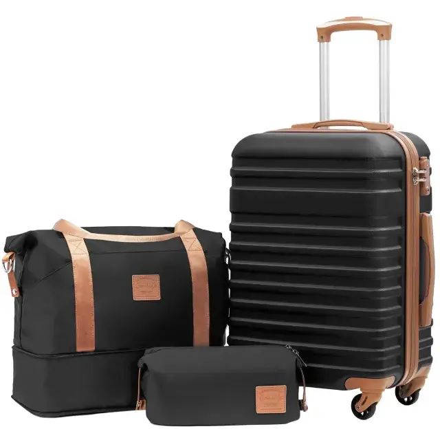 Coolife Suitcase Set 3 Piece