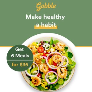 Deals 16 Gobble Meal Delivery