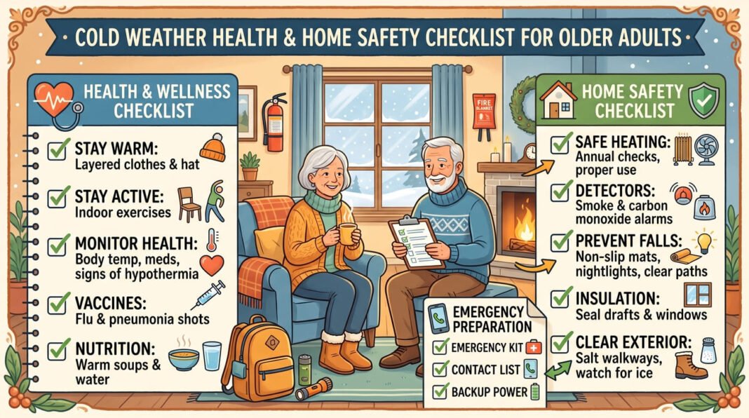 Cold Weather Health & Home Safety Checklist for Older Adults feature Cold Weather Health & Home Safety Checklist for Older Adults