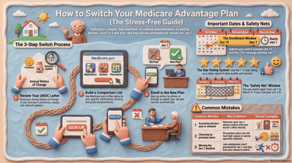 How to Switch Health Plans