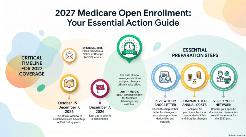 Medicare Open Enrollment 2027: The Complete Guide