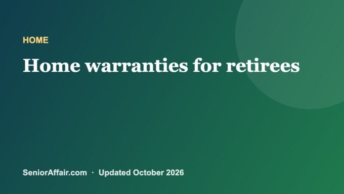 best-home-warranty-for-seniors Home warranties for retirees