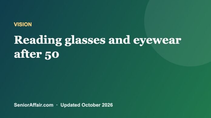 best-vision-eyewear-for-seniors Reading glasses and eyewear after 50